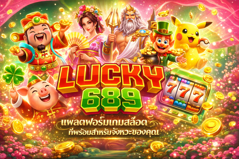 LUCKY689 แพลตฟอร์มเกมสล็อตที่พร้อมสำหรับจังหวะของคุณ